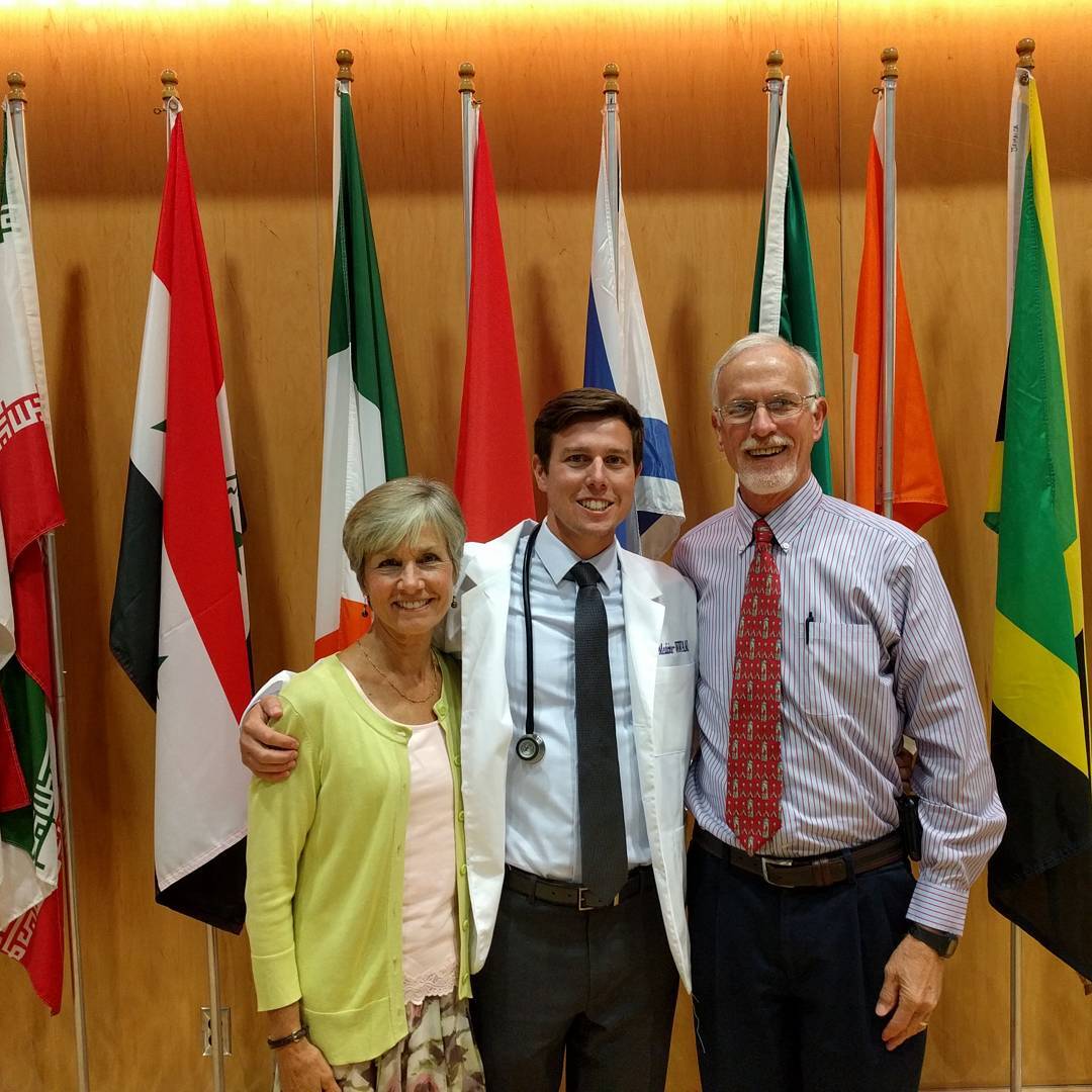 Bill Thurston and family