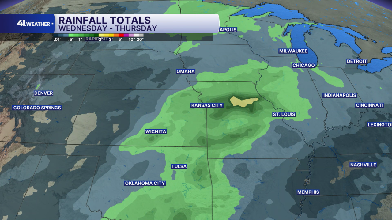 Forecast Rainfall Totals