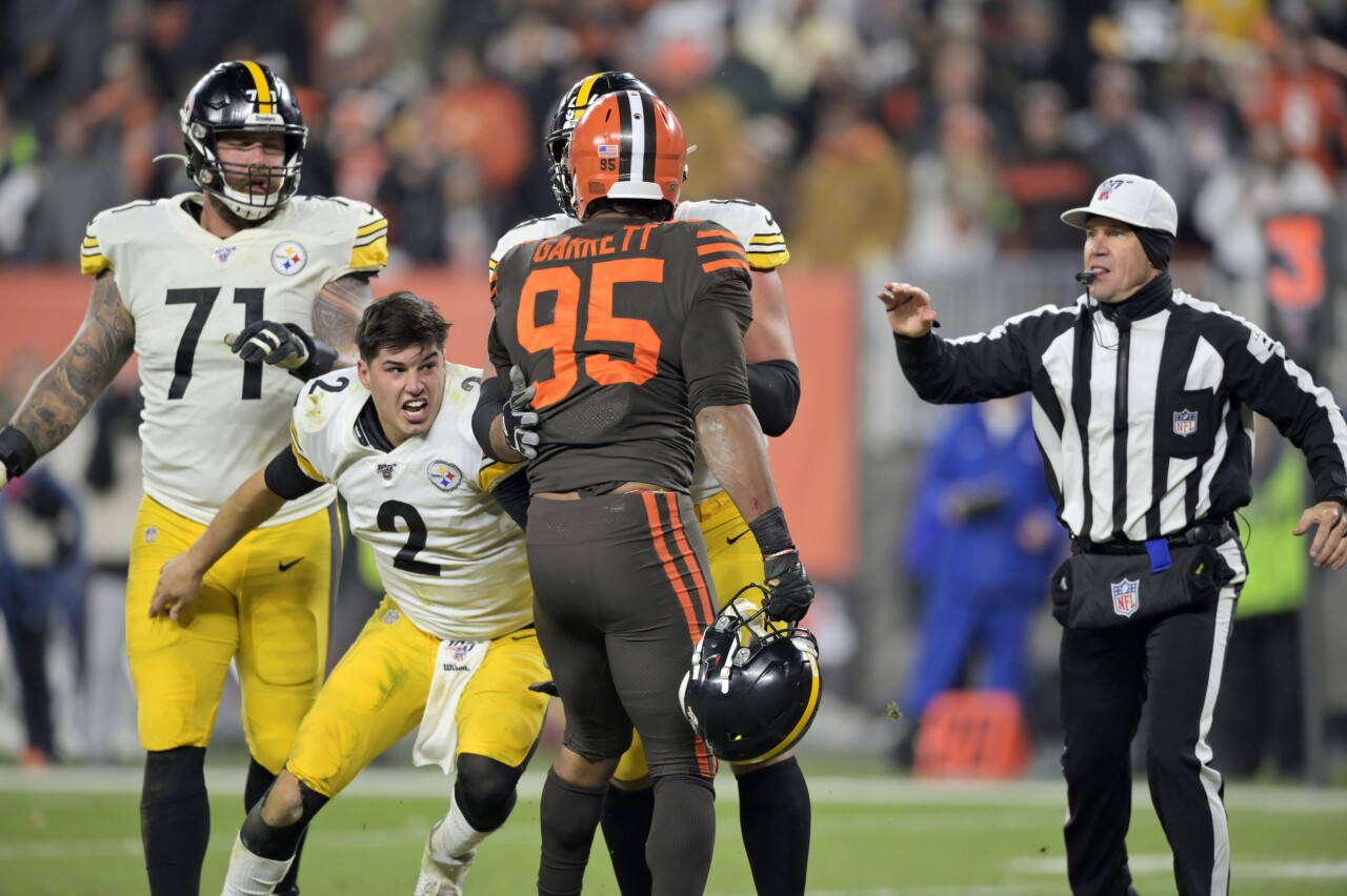 Browns Steelers brawl