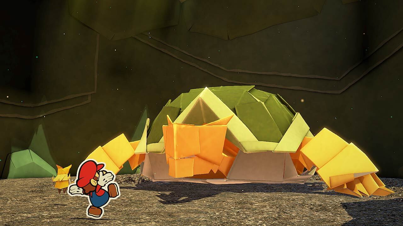 paper mario origami king volcano paper mario origami king volcano