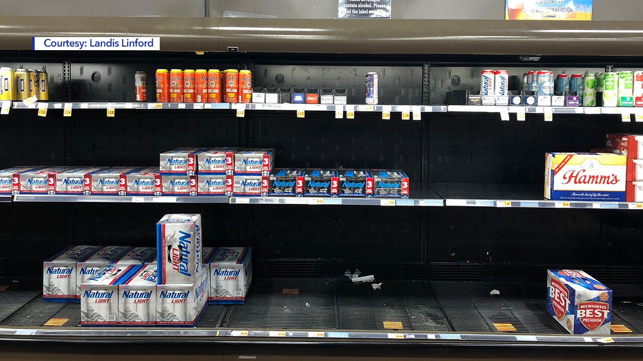 Photos Empty store shelves across Utah as 3.2 beer disappears to make