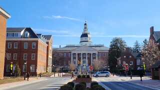 Maryland State Capitol Annapolis January 2025