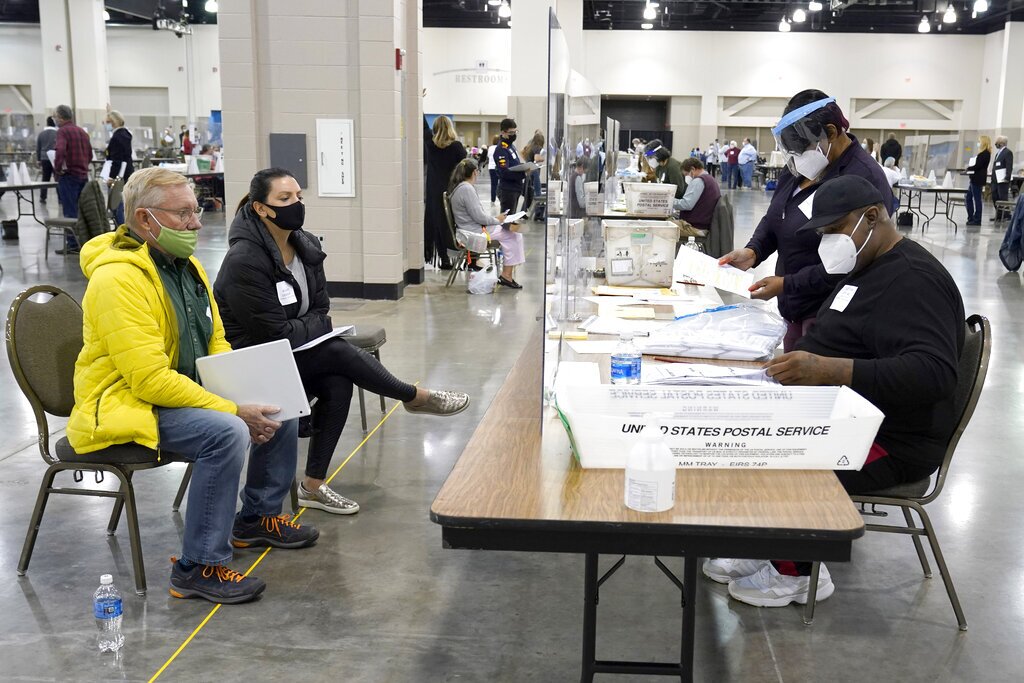 APTOPIX Election 2020 Recount Wisconsin