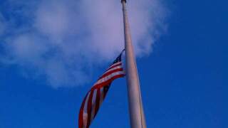 Flag half-staff
