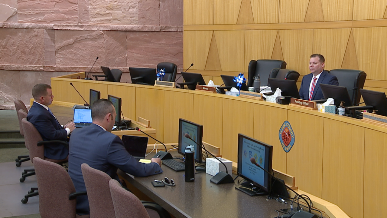 Clark County Commission holds hearing on death of man who hit and killed state trooper, Micah May