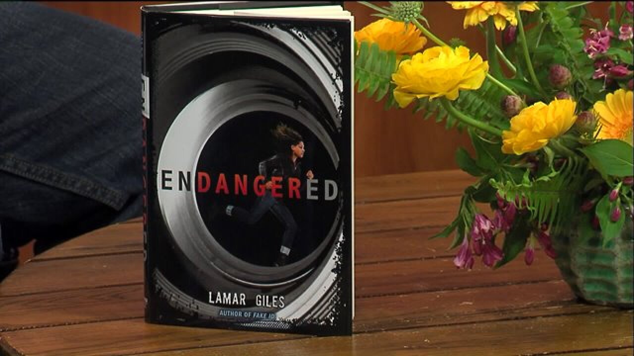 Young Adult Author and Hopewell-Native Lamar Giles shared his latest work, “Endangered”