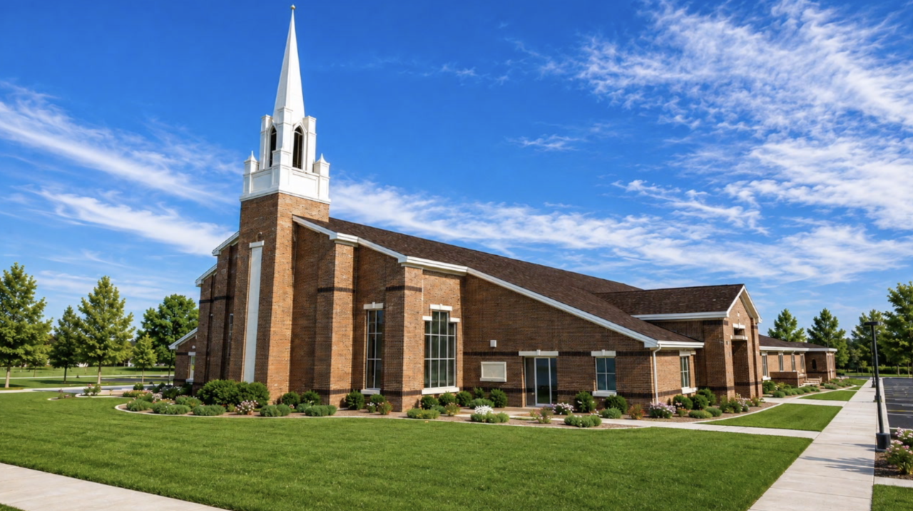 Stake Center Church of Jesus Christ of Latter-day Saints Grand Blanc renderinf