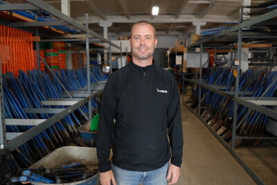 Noah Smock with ToolBank USA