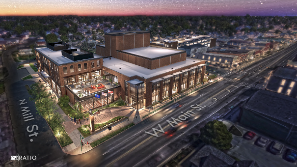 Plainfield Government Center & Performing and Fine Arts Center Rendering