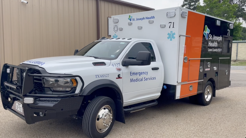 Upgrade for EMS: Leon County ESD 1 welcomes new ambulance, Medic 71, to Centerville station