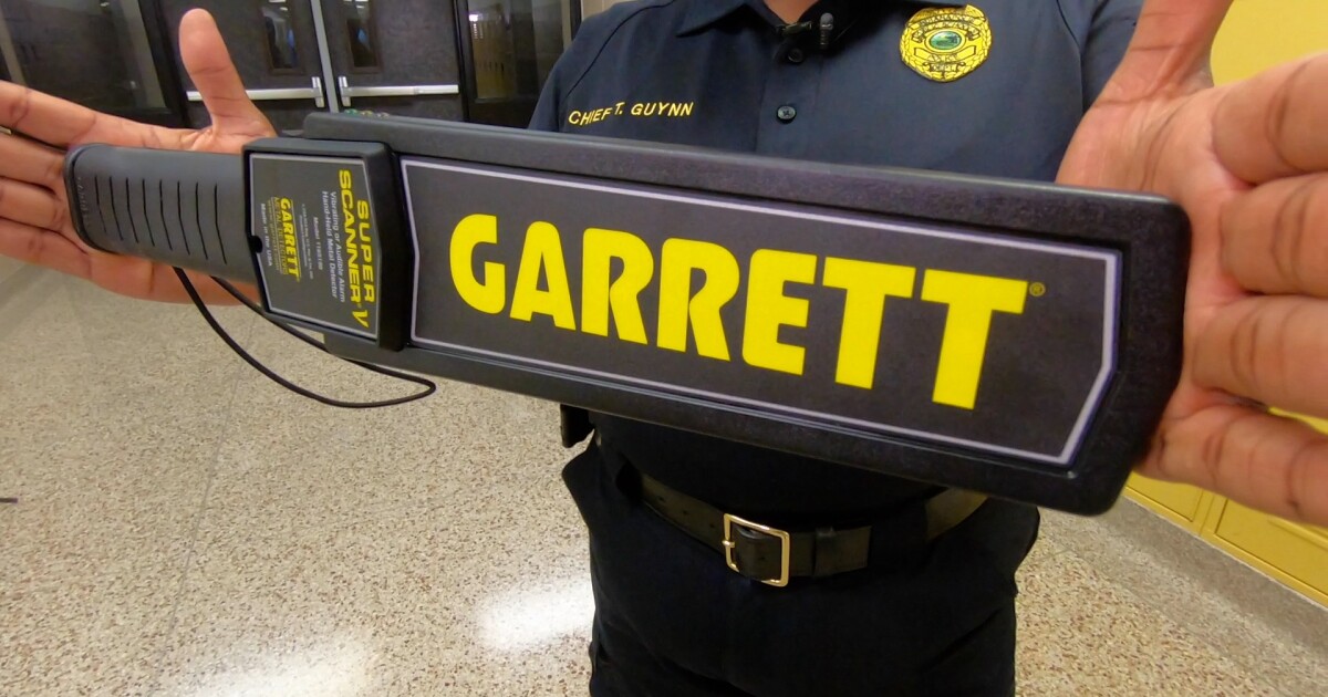Schools use metal detector wands sparingly three years after state
