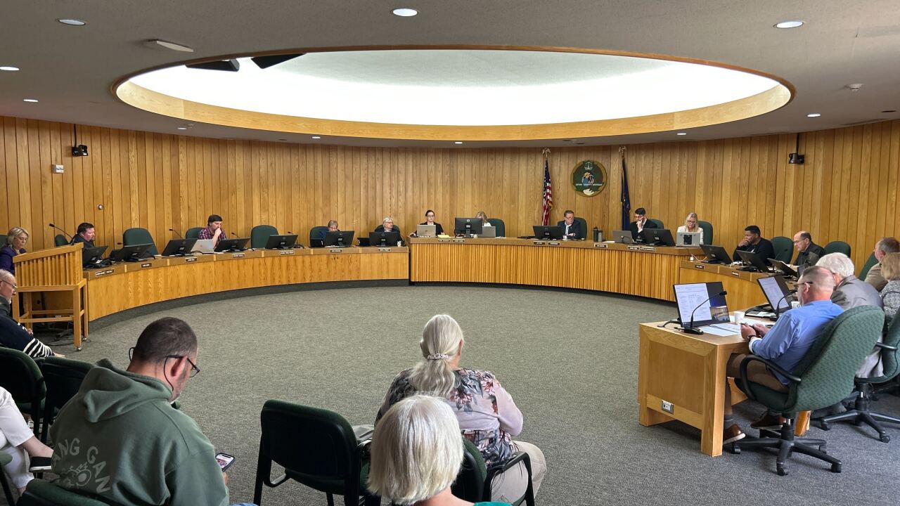 Eaton County Commissioners discussing budget cuts after failed millage