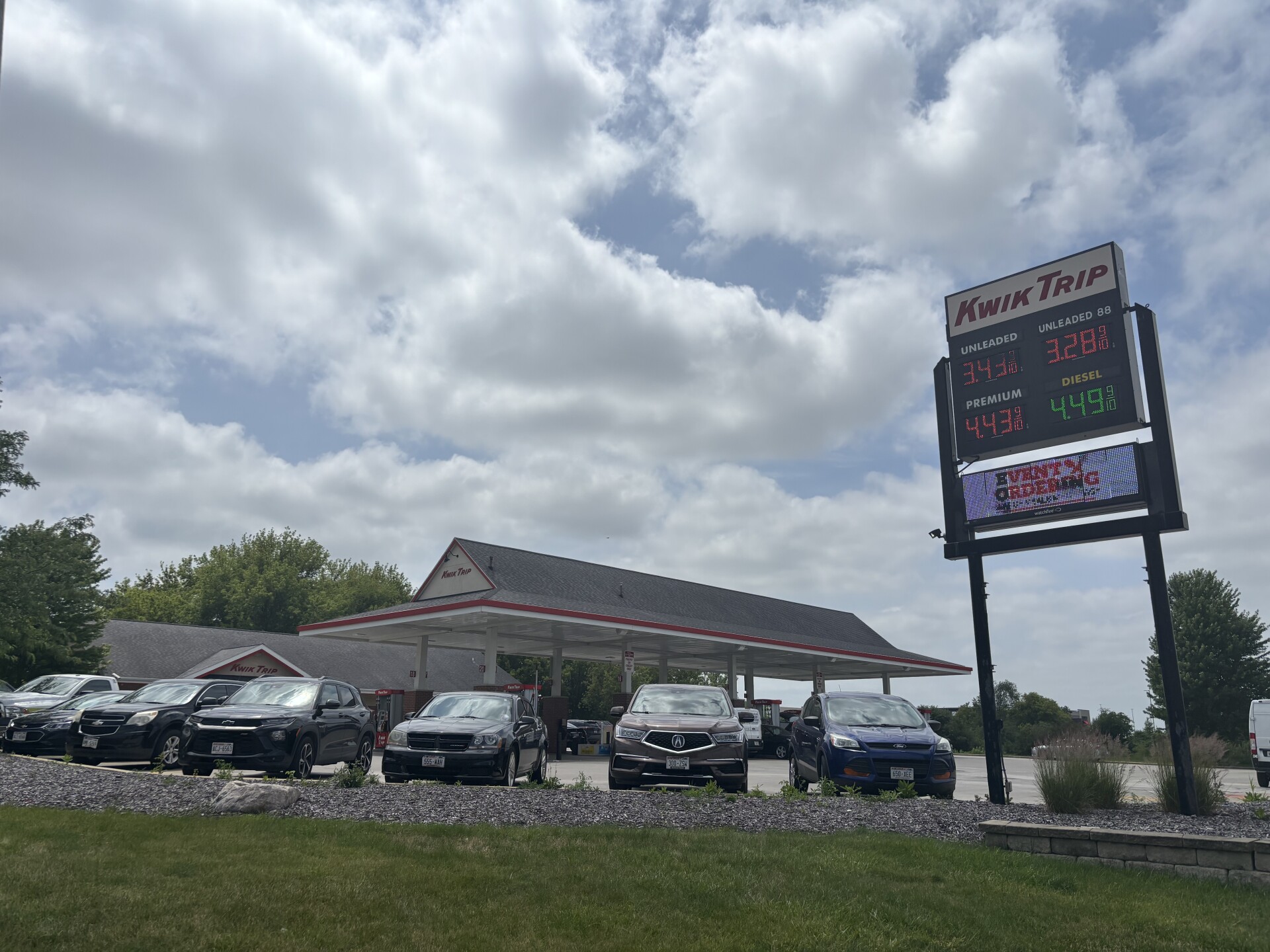 Hartford Kwik Trip cited for raising fuel prices more than once in 24 hours, state says