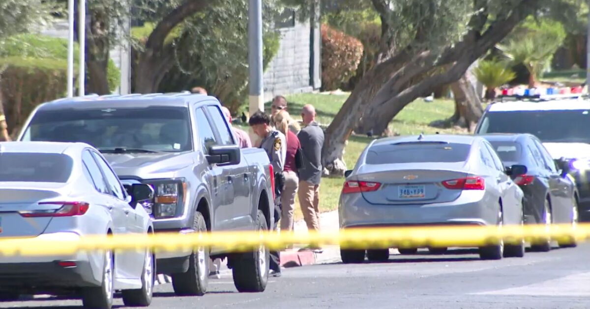 Coverage image for: Three people found shot in neighborhood near UNLV, police say: Two dead, one hospitalized