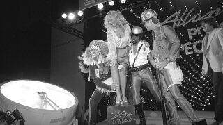 Valerie Perrine, Bruce Jenner, Felipe Rose, David Hodo, Ray Simpson