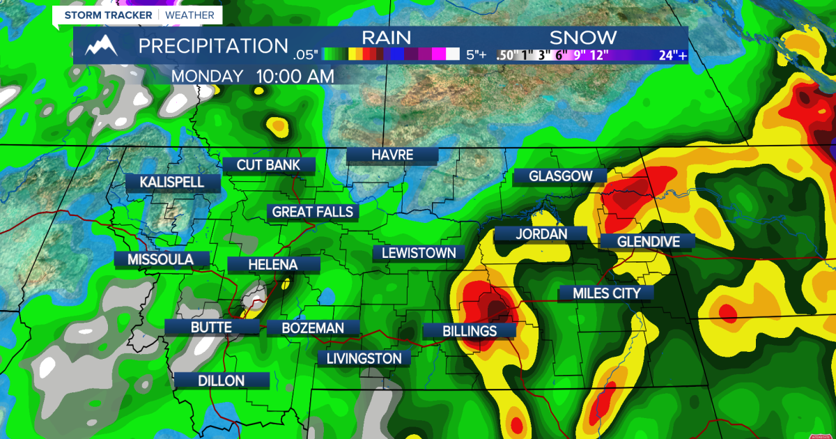 More Rain & Mountain Snow into Summer