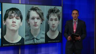 Brandon Cordell Bennett,, Jr. 18 years old; Jevin James Mclean, 19; and Galvinn Coates Munson, 19. 