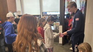 Kewaskum celebrates Olympic gold medalist speed skater with Jordan Stolz Day parade and Q&A session