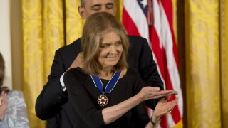 Barack Obama, Gloria Steinem