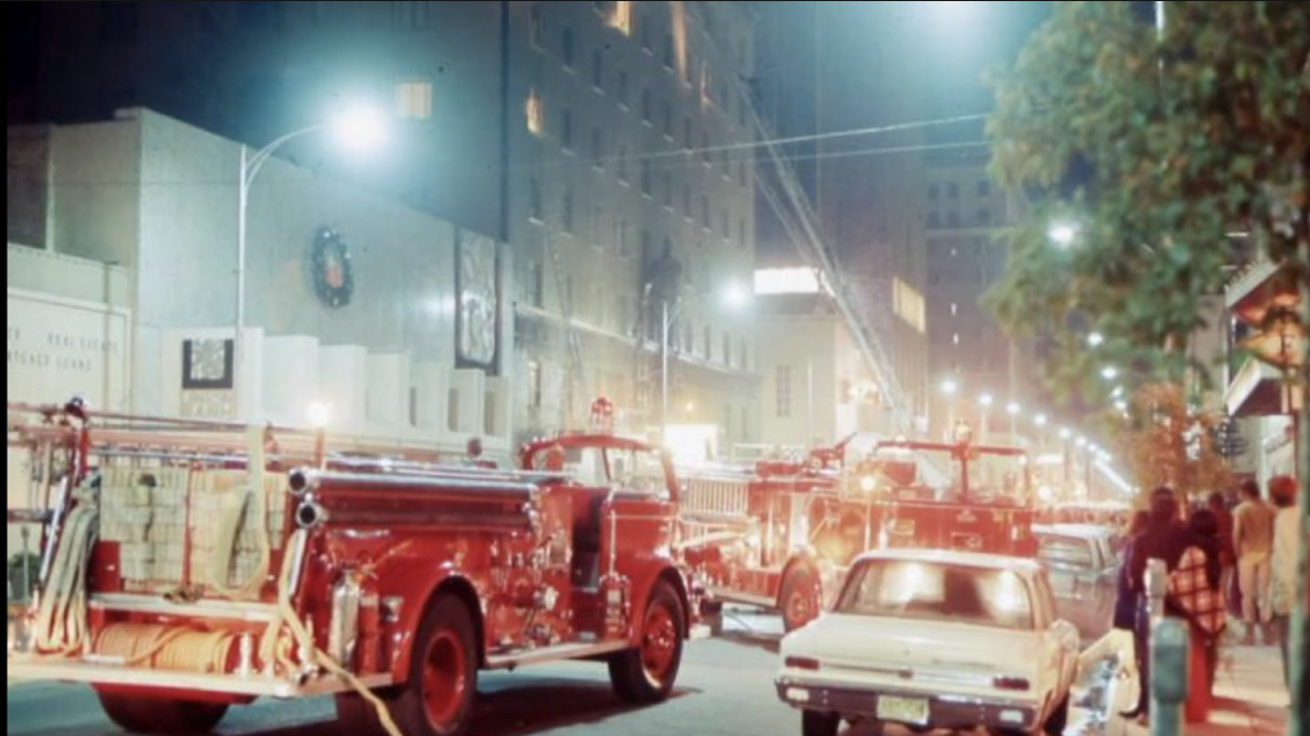 Pioneer Hotel fire in 1970