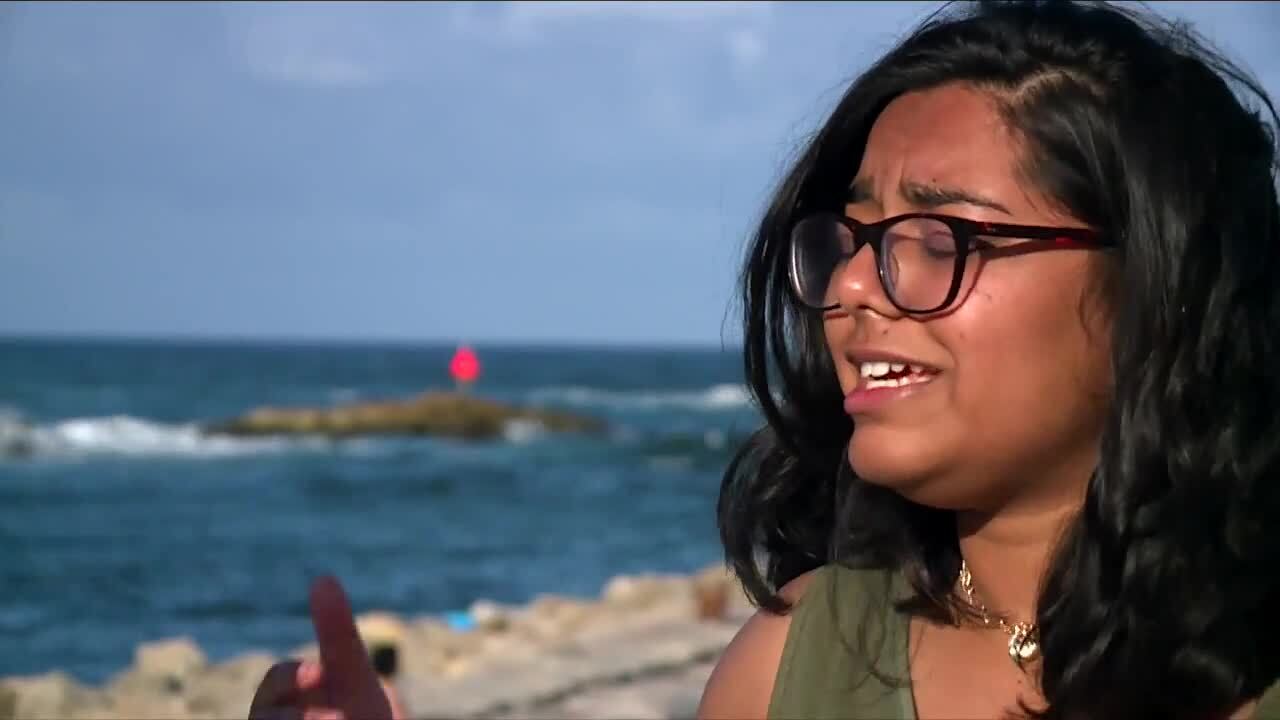 Pavni Sunkara, who saw the video of the boaters throwing trash into the ocean, said: "They should be able to join groups who actually clean this stuff to know what kind of stuff that they’re doing." April 29, 2024