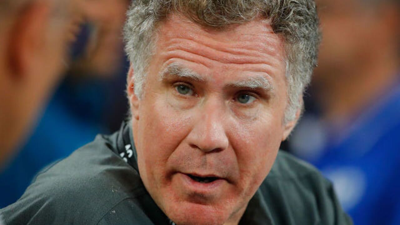 Comedian Will Ferrell in serious crash