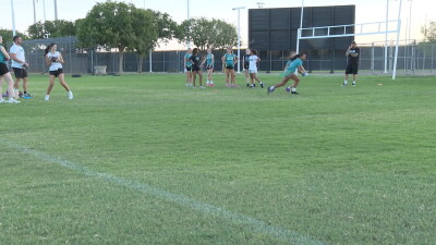 Girls flag football takes off at Highland High School and across Arizona