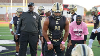 H.M. King running back Damarius Montgomery