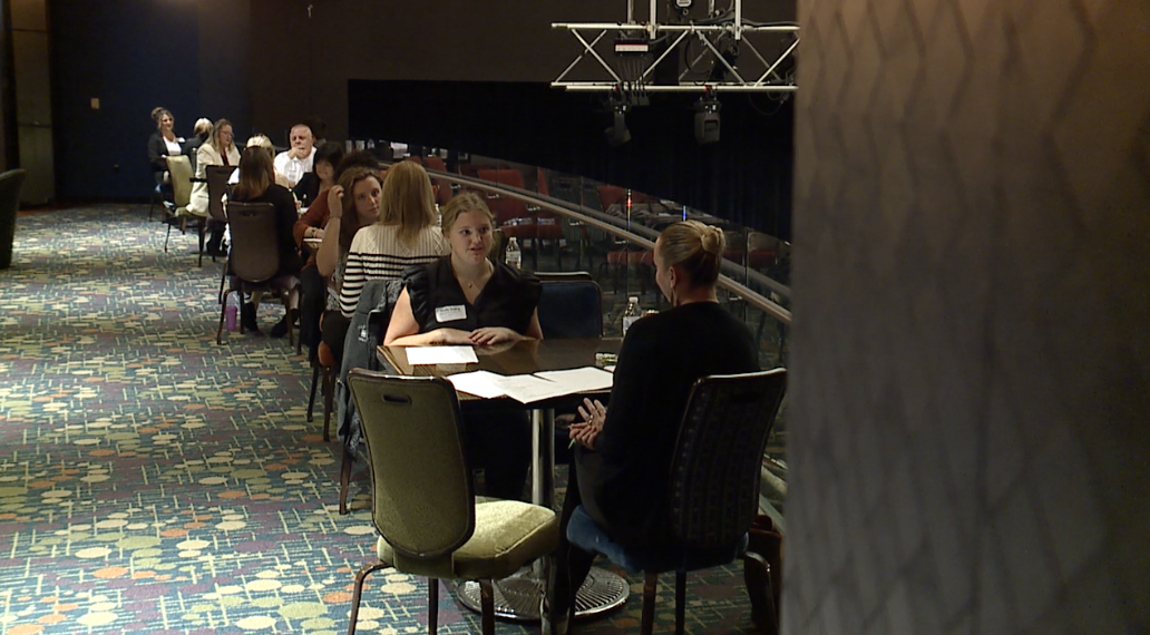 Northland CAPS students participate in mock interviews