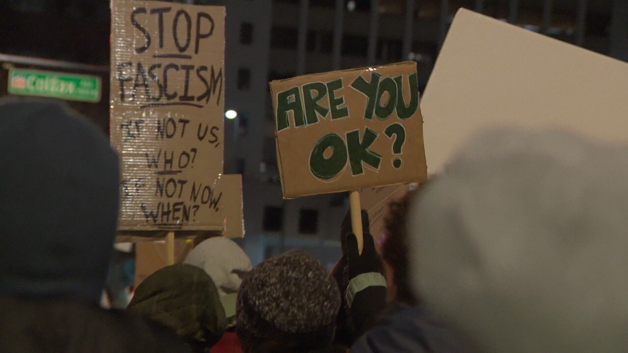 Denver anti-ICE protest