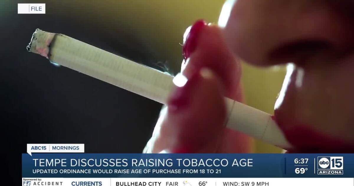 age to buy tobacco in az Tempe raises age for purchasing tobacco products to 21 age to buy tobacco in az Tempe raises age for purchasing tobacco products to 21
