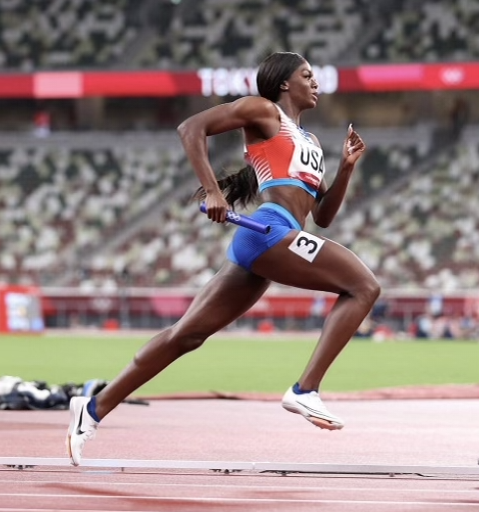 Taylor Manson competing in the Tokyo 2020 Summer Olympics