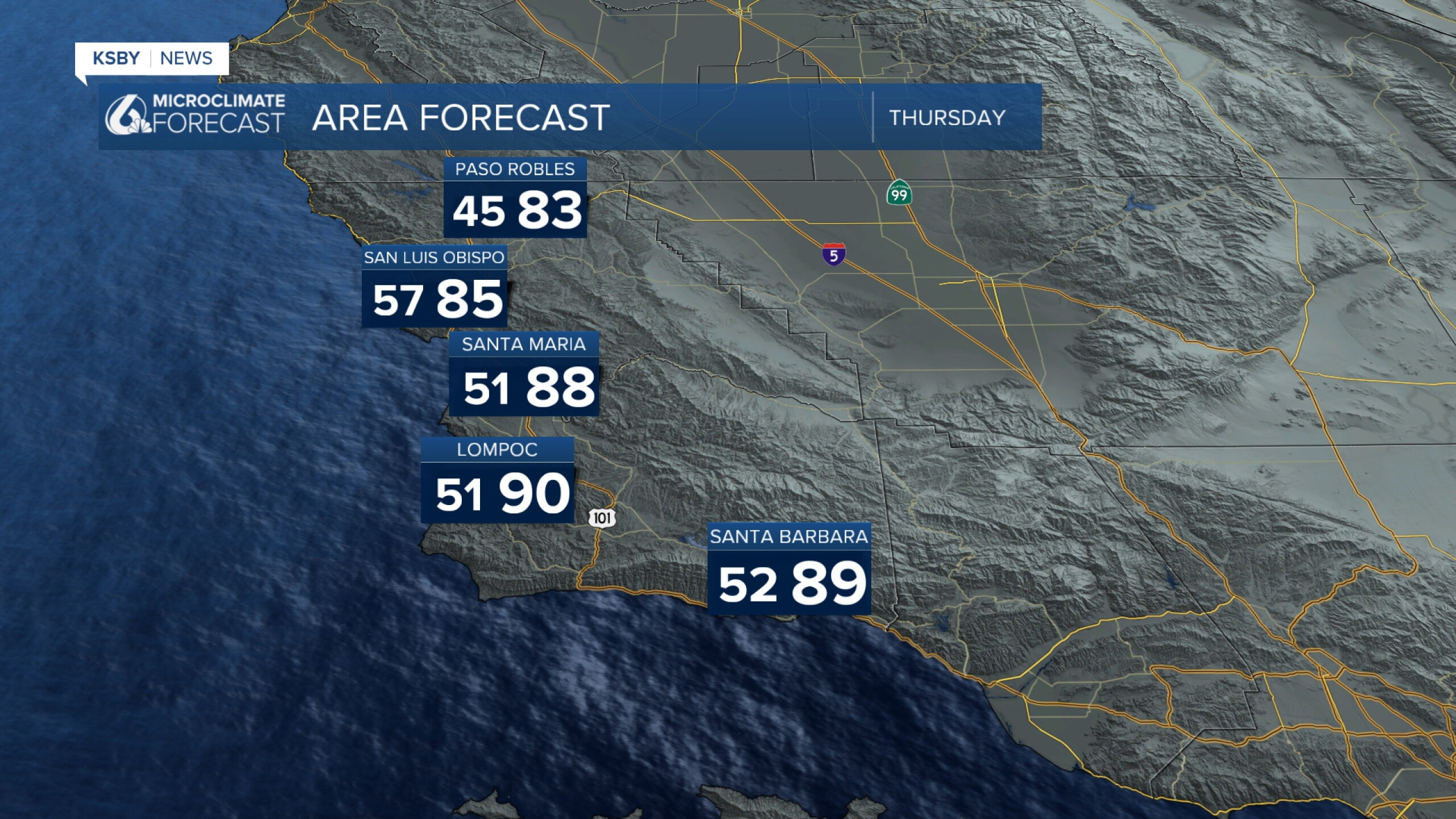 A rare prolonged Heat Wave in March for the Central Coast