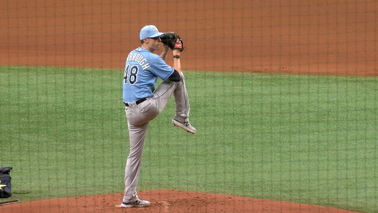 Tampa Bay Rays play first summer camp simulated game