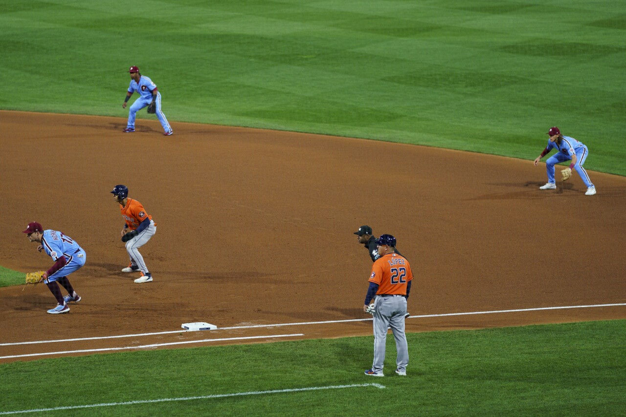 MLB infield shift