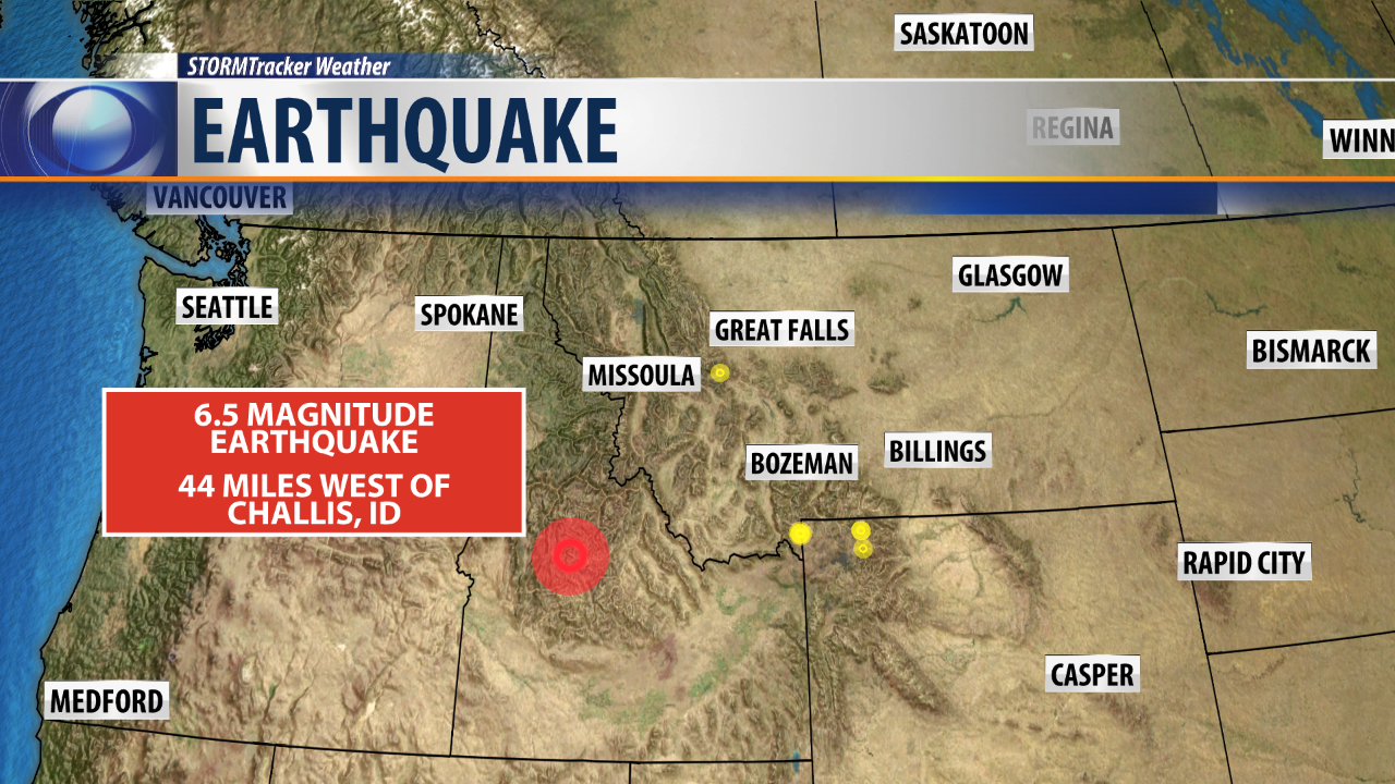 6.5 magnitude earthquake in Idaho shakes western Montana