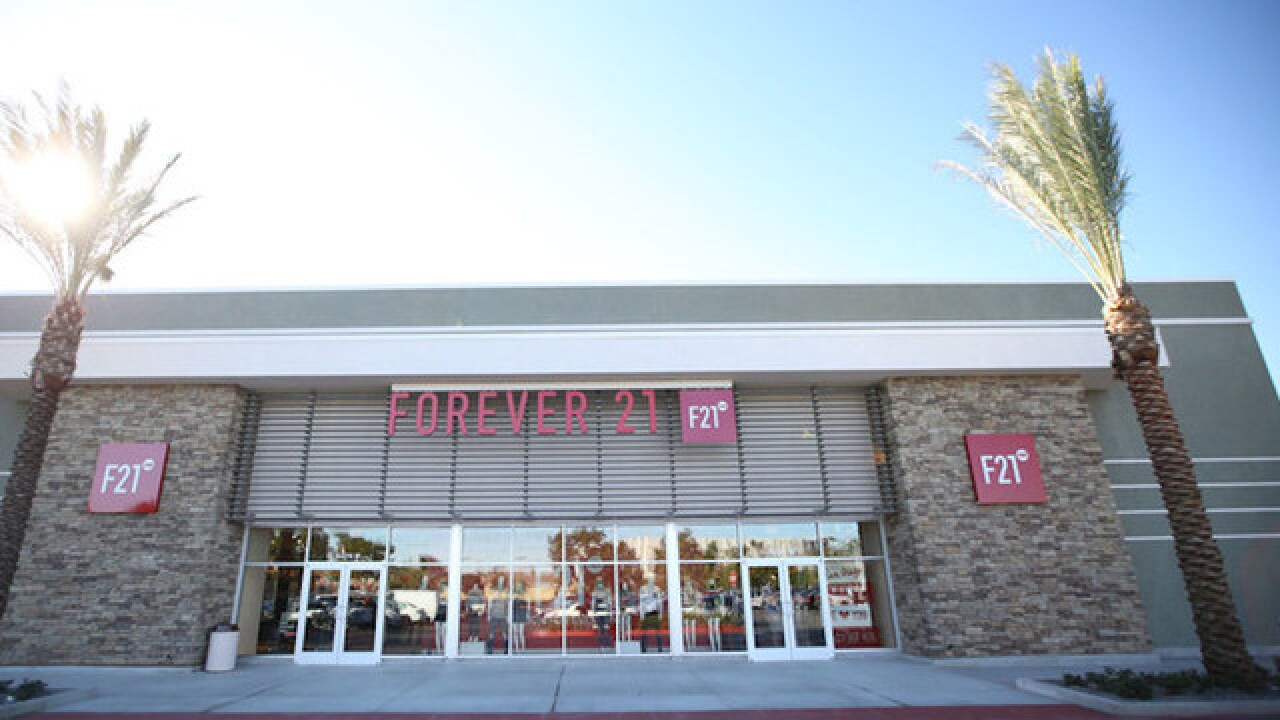 Fashion retailer Forever 21 announces expansion