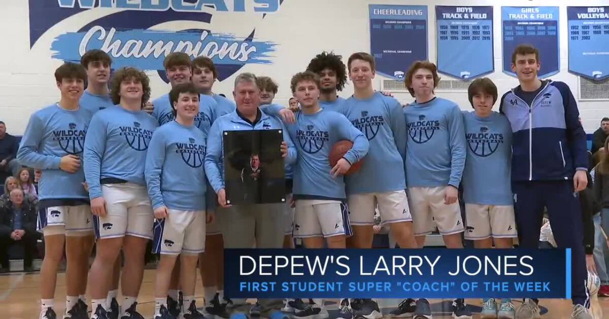 ‘Once a Wildcat, always a Wildcat’: Retiring Depew basketball coach Larry Jones in the Super 7 spotlight ‘Once a Wildcat, always a Wildcat’: Retiring Depew basketball coach Larry Jones in the Super 7 spotlight