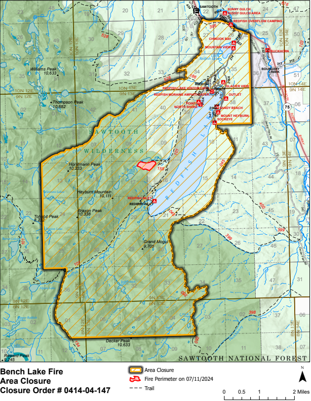 TRAIL CLOSURE
