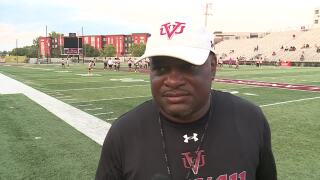 Virginia Union football coaches host Mega Prospect Camp at Hovey Field