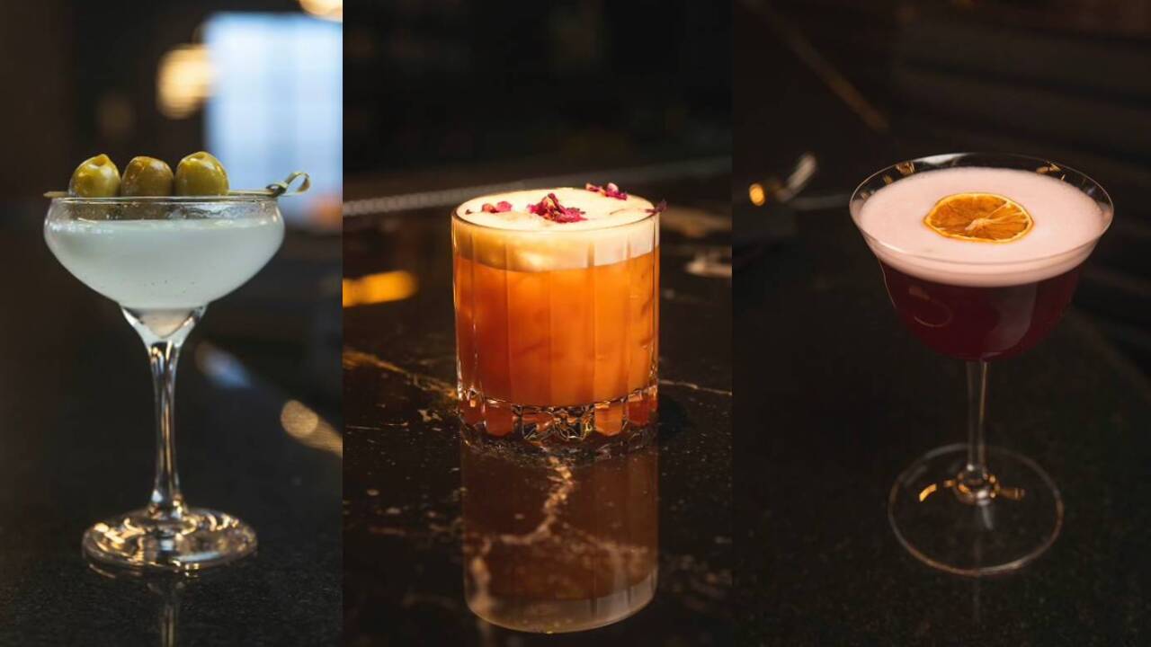 Sneak peek of some of the drink on the cocktail program.