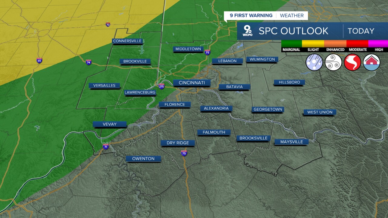 SPC Outlook Monday