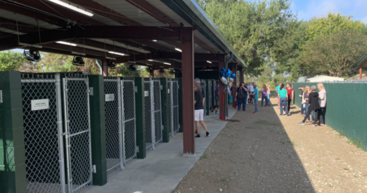 AAA cuts the ribbon on quarantine kennels