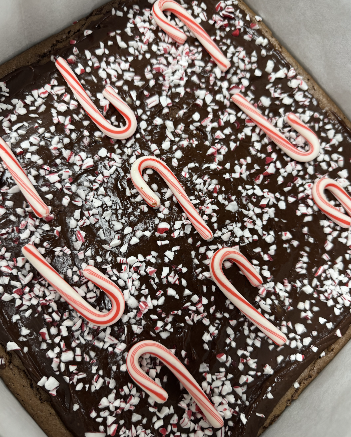 Southern Crumbs Bakery's Peppermint Mocha Brownies