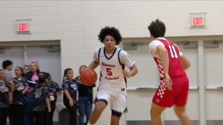 Veterans Memorial sophomore Jaron Couture