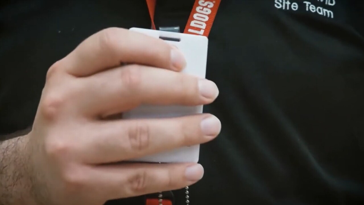 A demonstration of the CENTEGIX CrisisAlert system.jpg