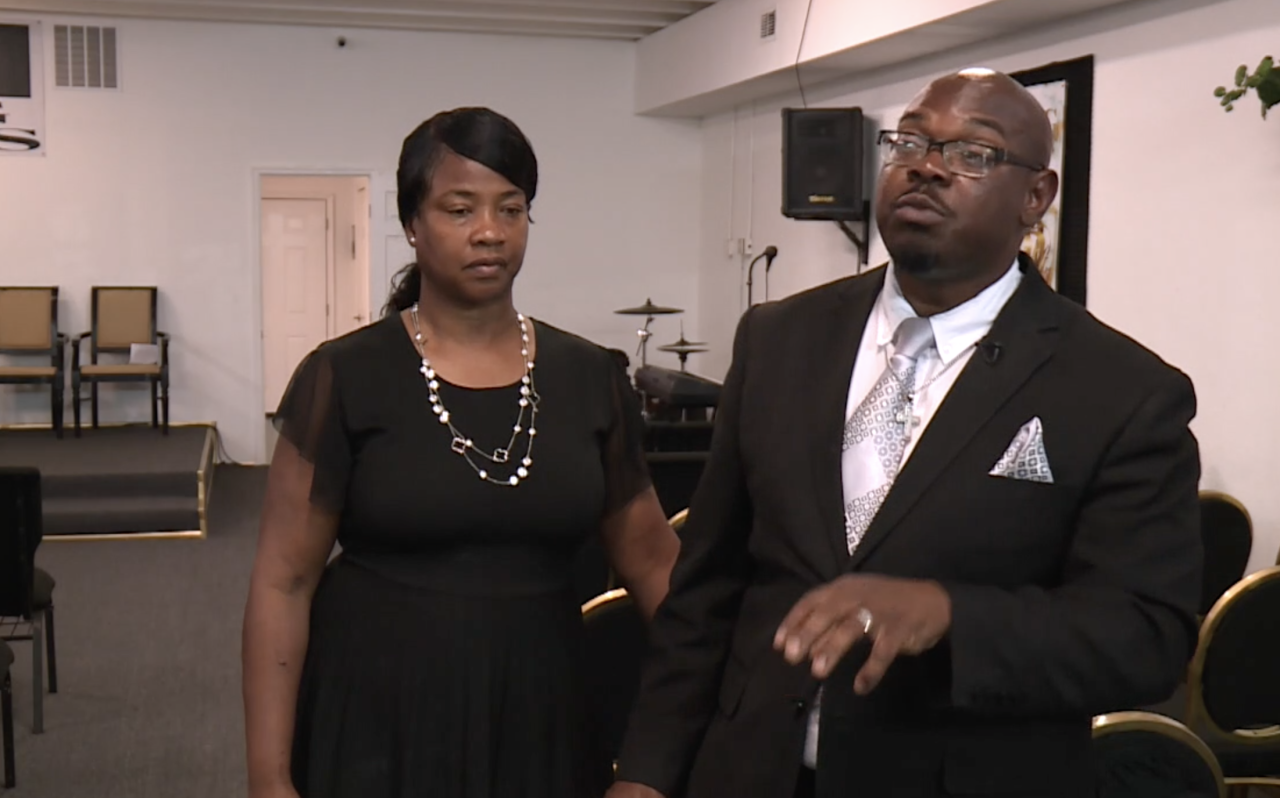 Dr Anthony Sanders pastor at Holy Vow International Ministries Fort Pierce May 2024