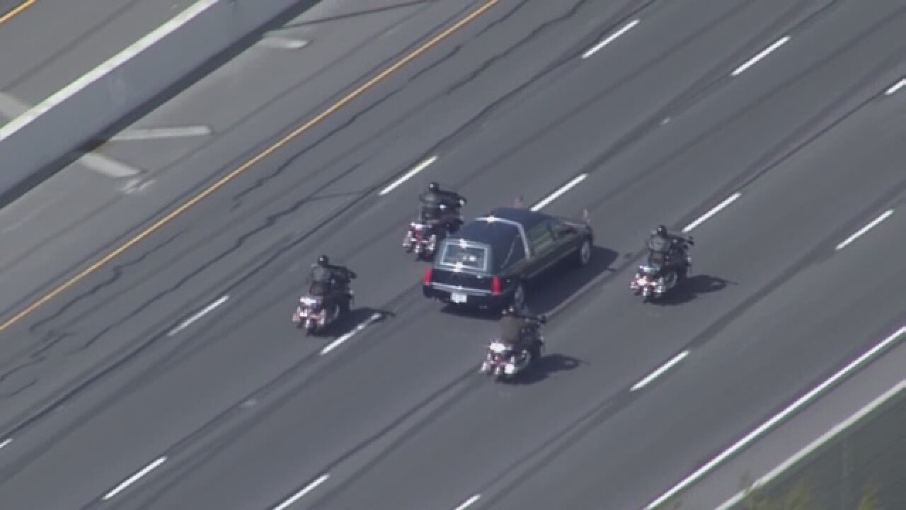 PHOTOS: Dep. Carl Koontz memorial & procession