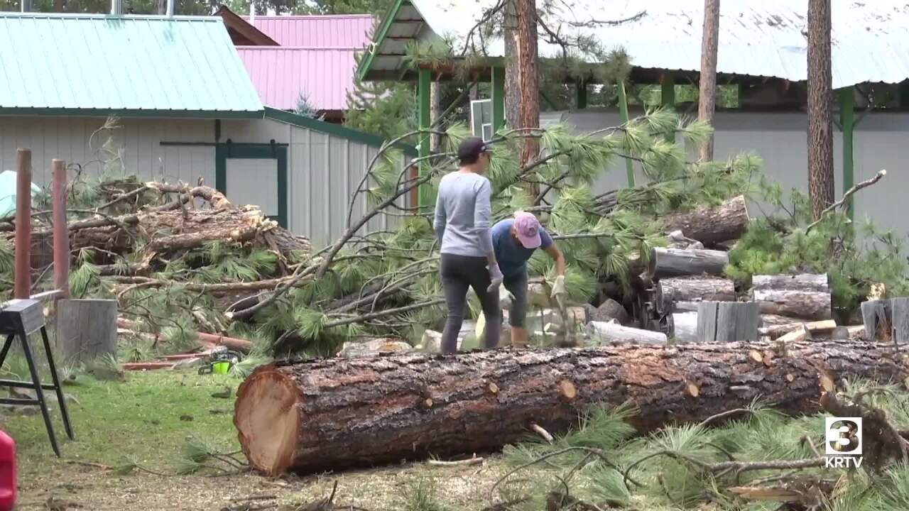 Strong storm hits Seeley Lake and surrounding area