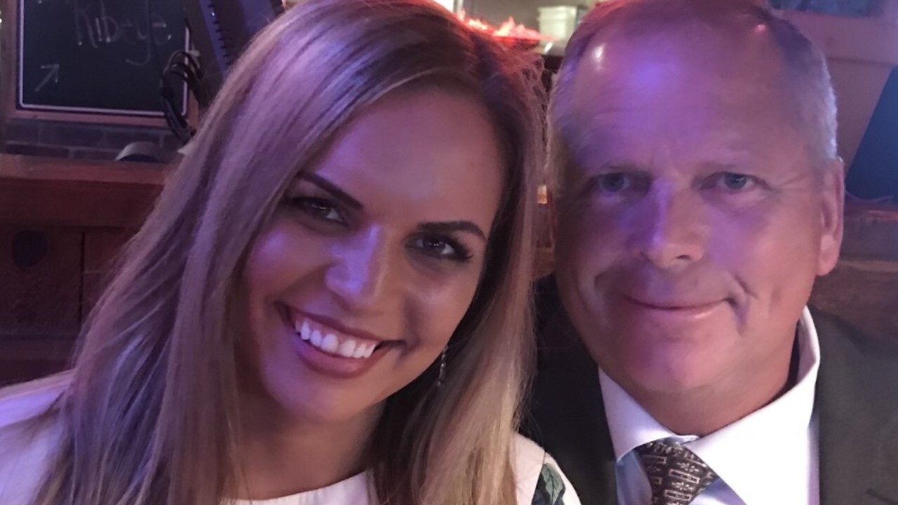 Brittney Infanger and father